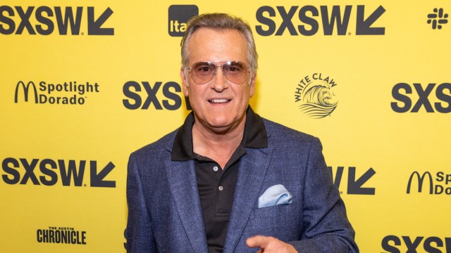 Bruce Campbell red carpet SXSW