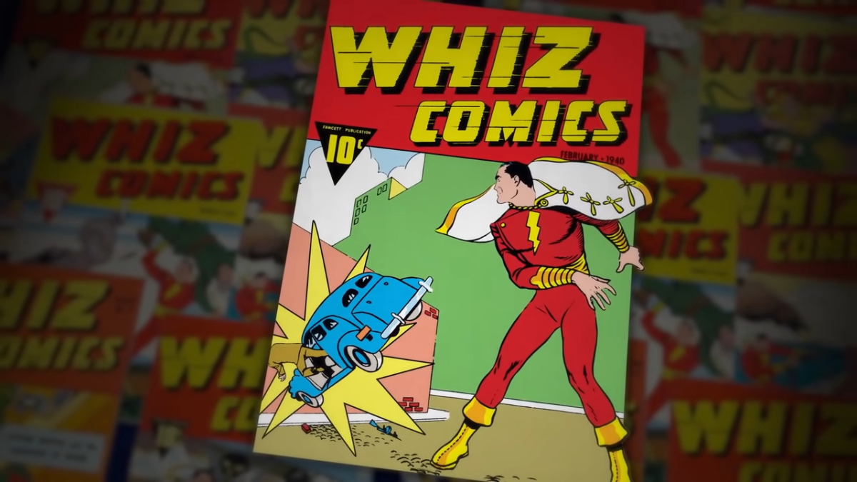 Shazam comic cover