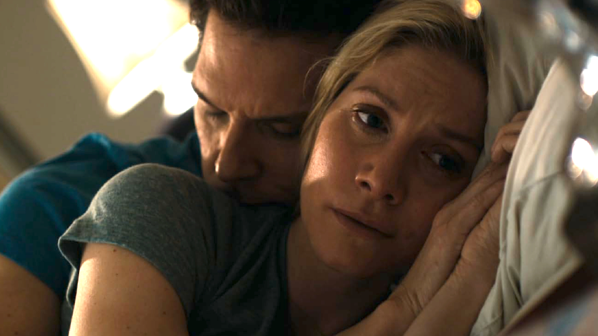 Dane Cook and Elizabeth Mitchell in Answers to Nothing