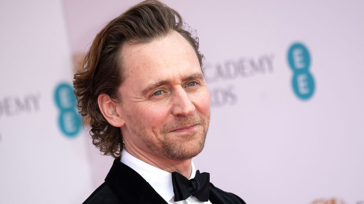 Tom Hiddleston at an awards red carpet