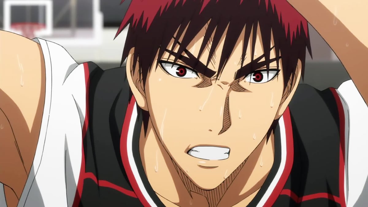 Taiga Kagami in the last episode of Kuroko No Basket