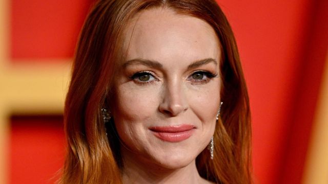 Lindsay Lohan attends the 2024 Vanity Fair Oscar Party Hosted By Radhika Jones at Wallis Annenberg Center for the Performing Arts on March 10, 2024 in Beverly Hills, California. (Photo by Lionel Hahn/Getty Images)