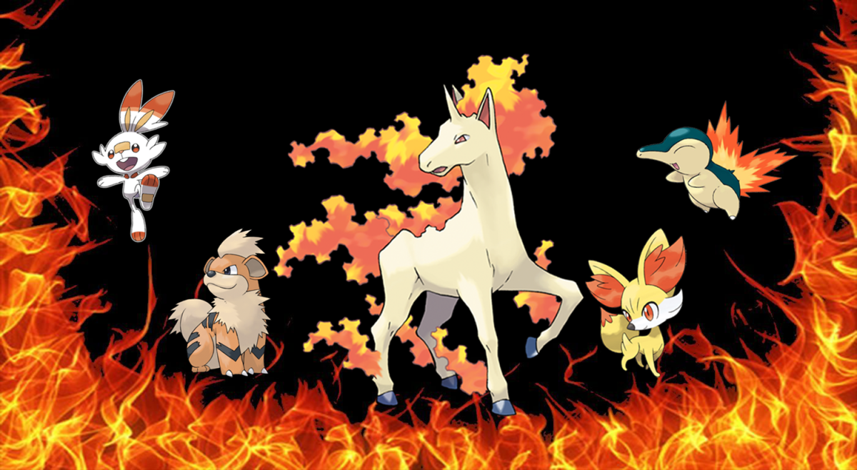 all fire pokemon