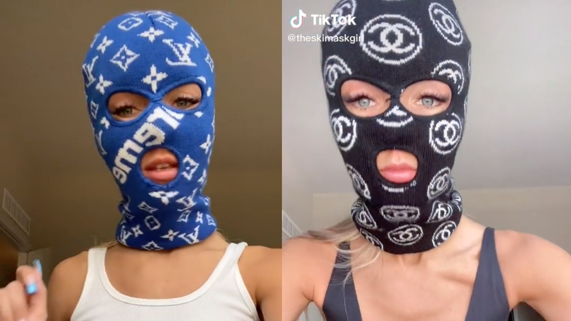 Tiktok Who Is The Ski Mask Girl On Tiktok Face Reveal Streaming Went ...