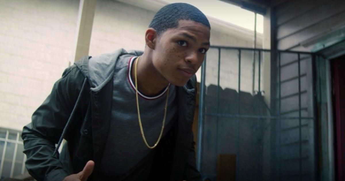 Elijah Richardson as Eli Bradley in The Falcon and the Winter Soldier
