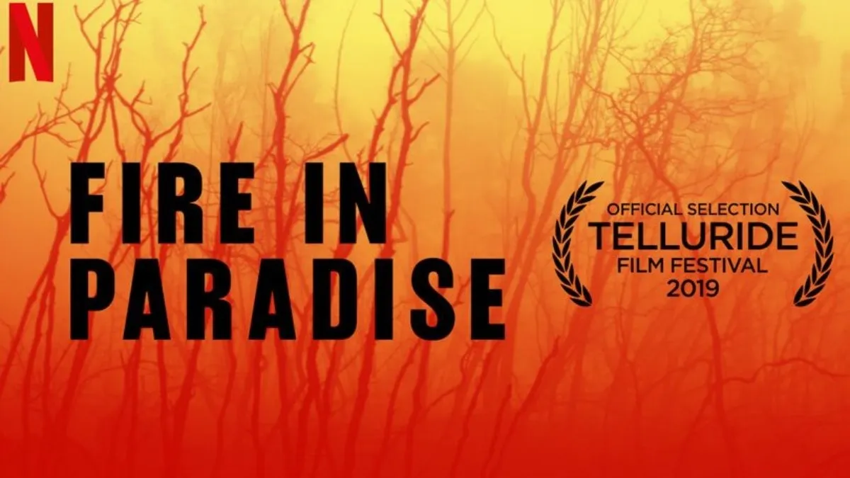 Fire In Paradise Netflix Promo Poster 