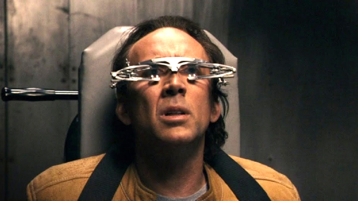 A thunderously stupid Nicolas Cage sci-fi sees the future on streaming