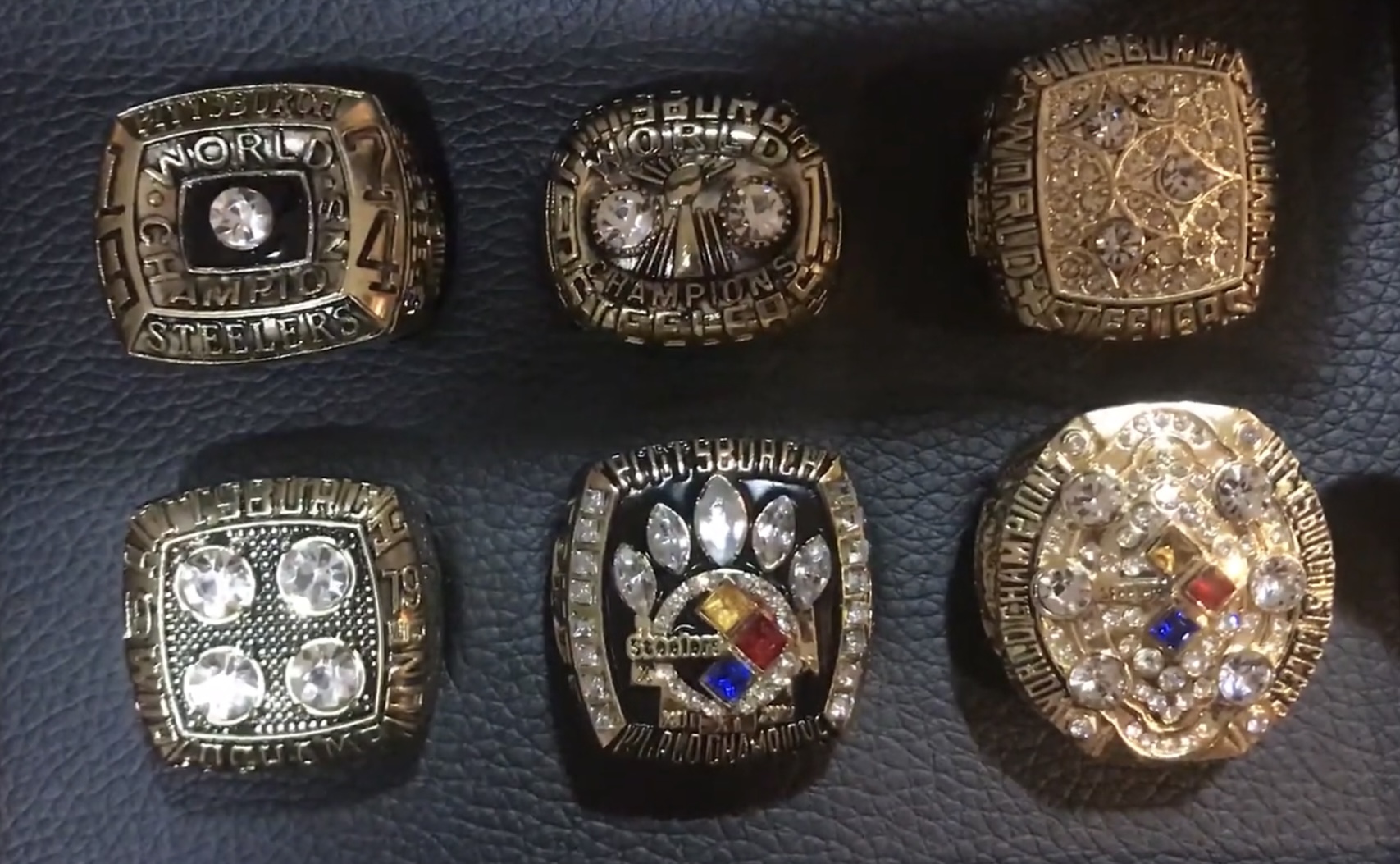 PHOTOS: Steelers Super Bowl rings