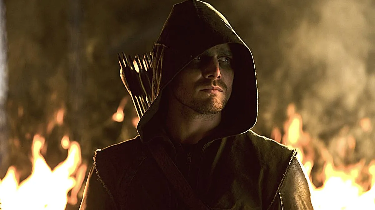 Stephen Amell as Oliver Queen/Green Arrow in season 1 of The CW's 'Arrow'