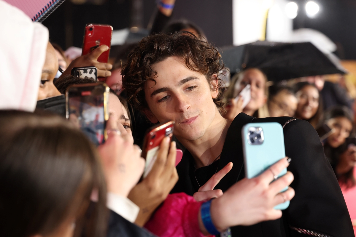 Timothée Chalamet attends the UK Special Screening of "Dune" at Odeon Luxe Leicester Square