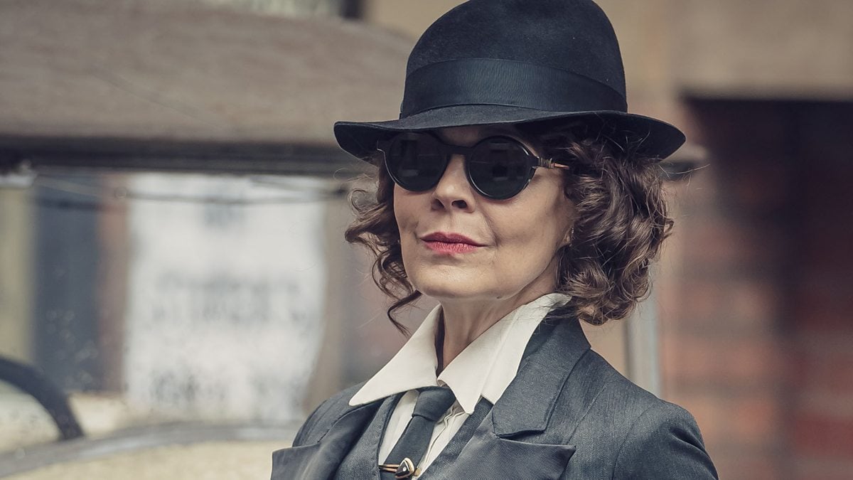 Aunt Polly, played by Helen McCrory in 'Peaky Blinders'