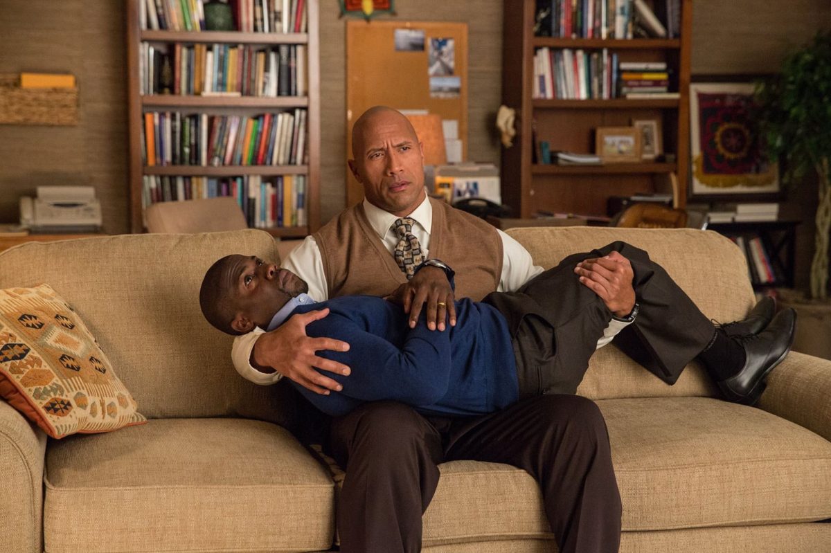 Kevin Hart and Dwayne "The Rock" Johnson in 'Central Intelligence'