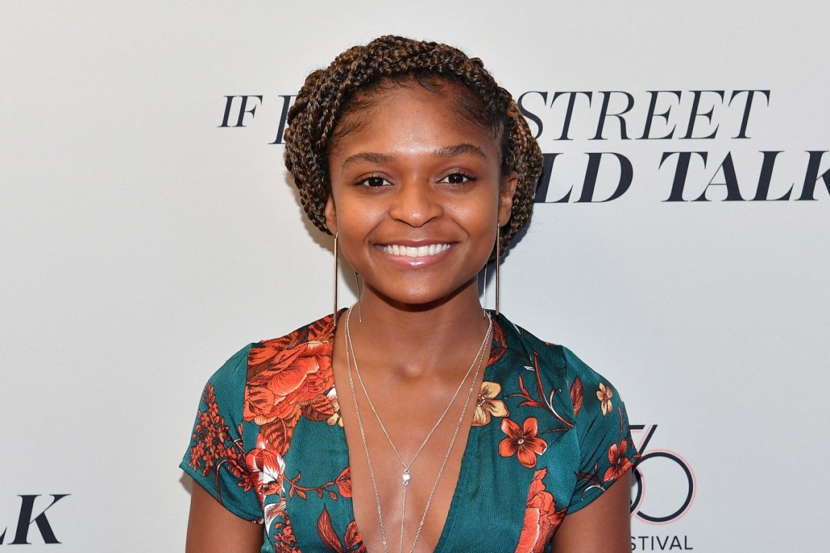 Dominique Thorne at the 'If Beale Street Could Talk' premiere