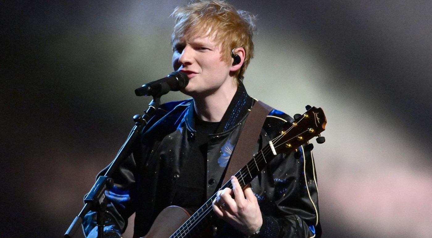 Ed Sheeran at BRIT Awards 2022