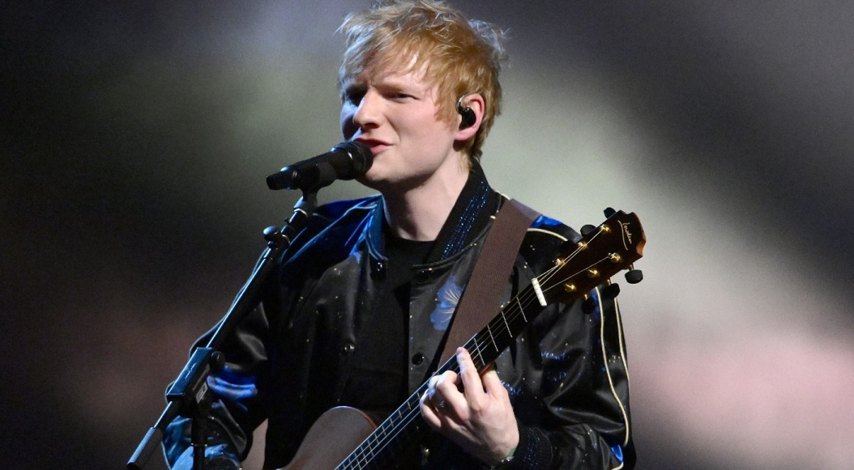 Ed Sheeran at BRIT Awards 2022