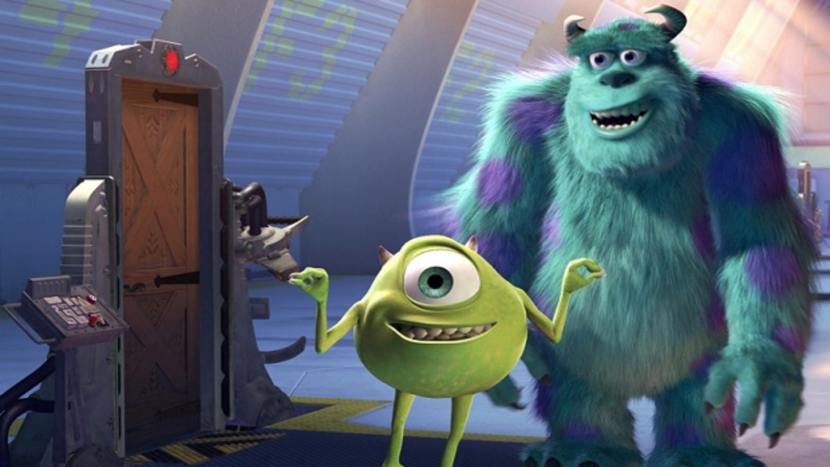 Sully and Mike from Monsters Inc