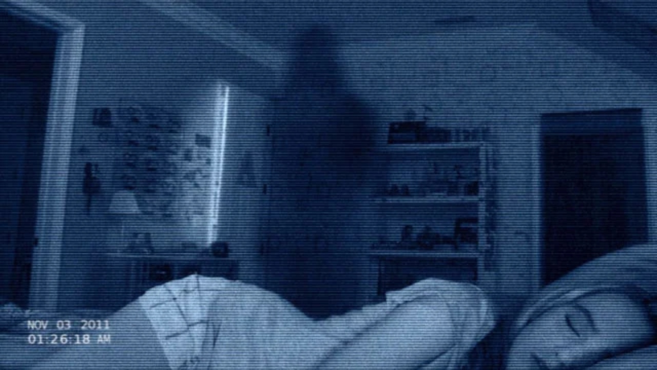 Residents of a nice and quiet home soon found they were living in a true haunted house, in Paranormal Activity (2007).