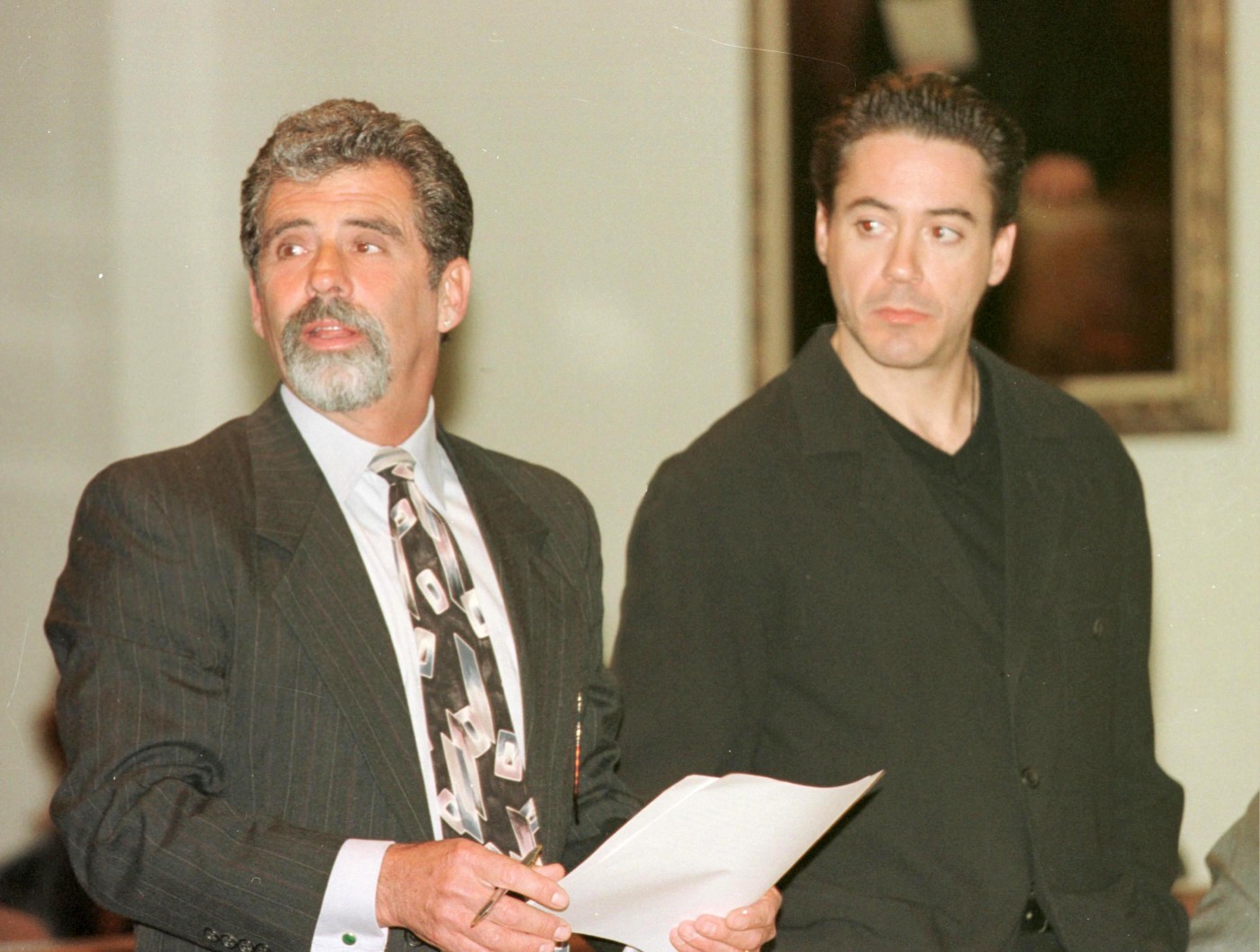 Robert Downey Jr. in court