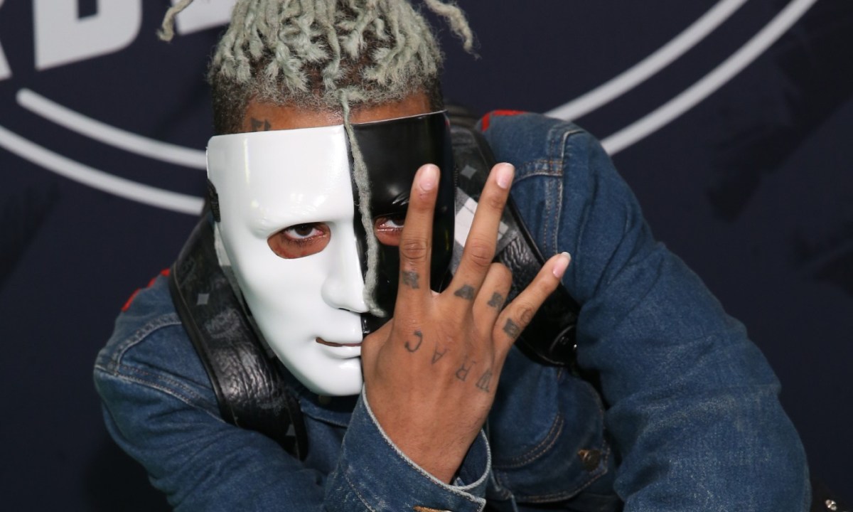 XXXTentacion at BET Hip Hop Awards 2017