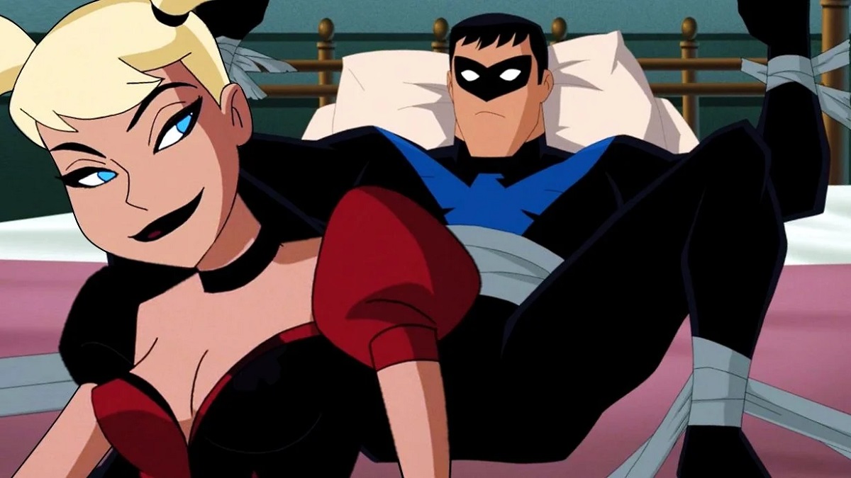 Nightwing and harley quinn married