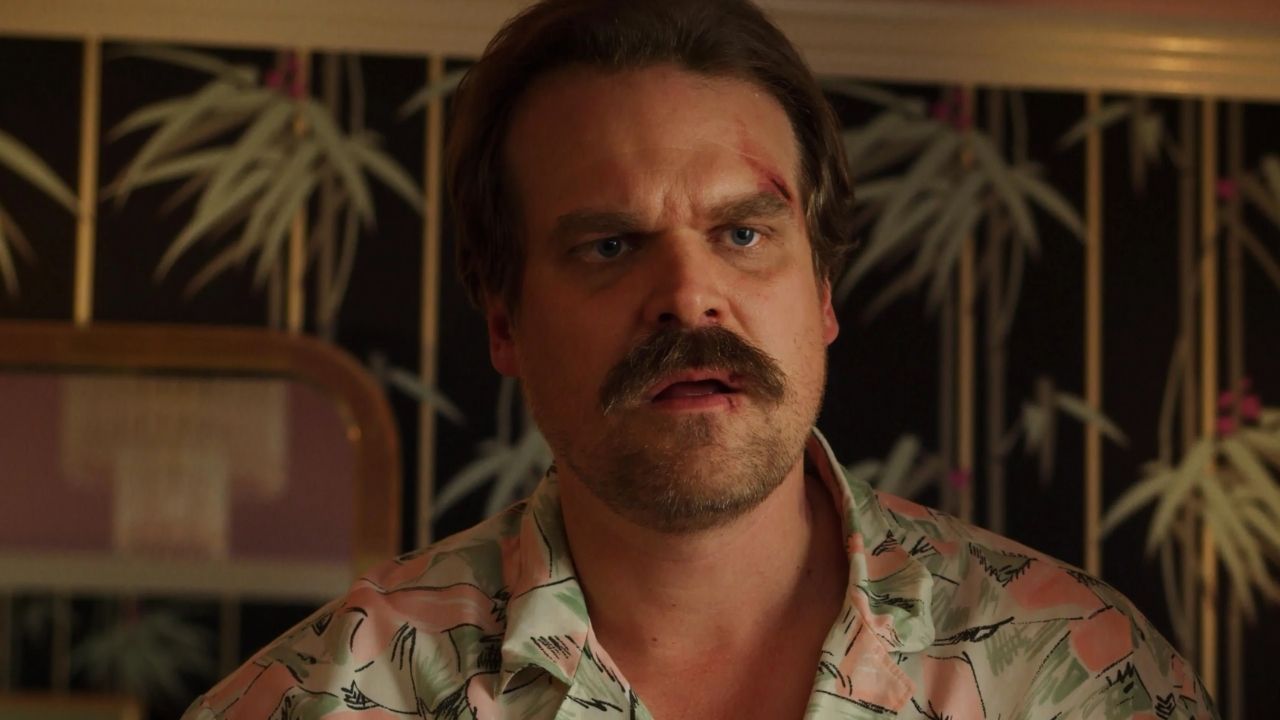 Jim Hopper in Stranger Things