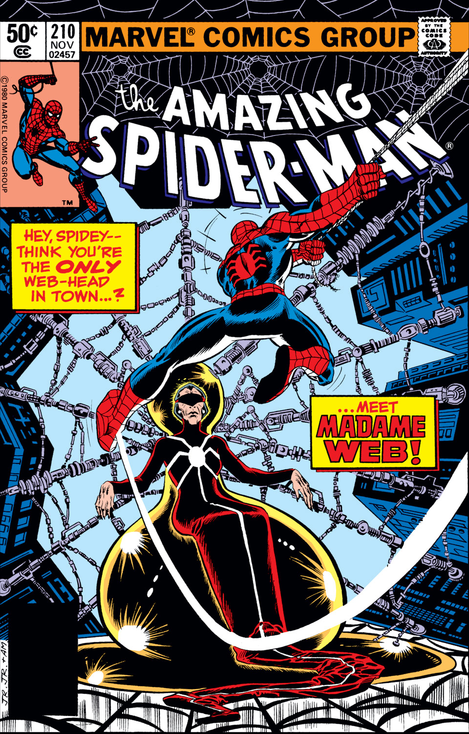 Amazing Spider-Man 210 cover