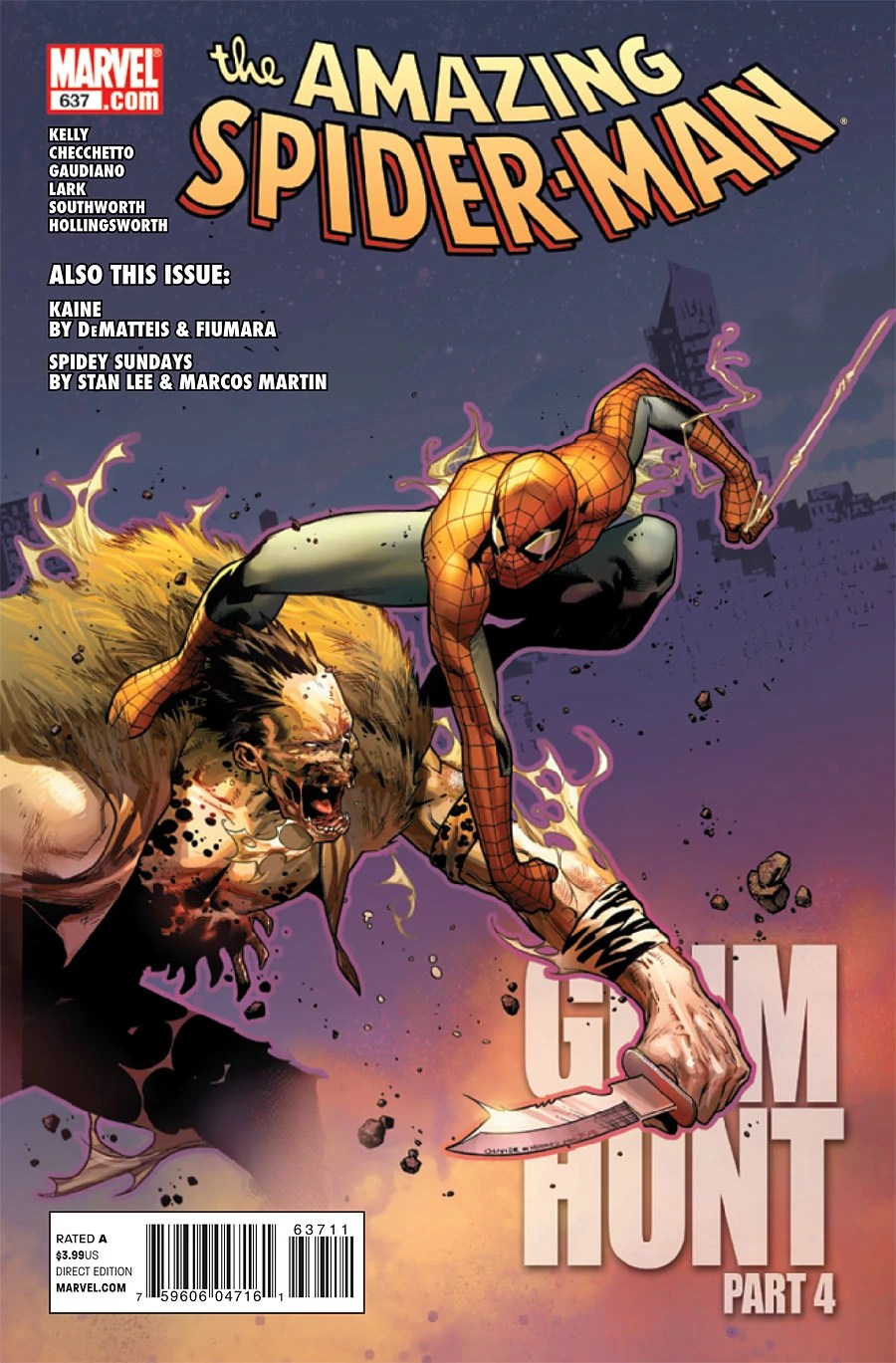 Amazing Spider-Man 637 cover
