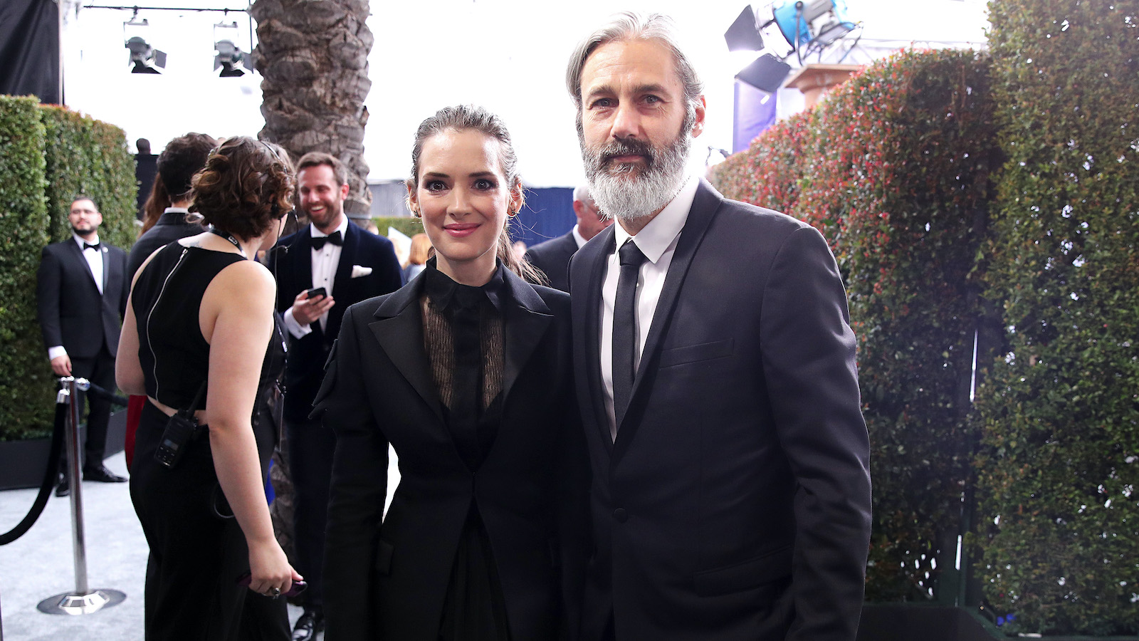 Winona Ryder Scott Mackinlay Hahn 26th Annual Screen Actors¬†Guild Awards - Red Carpet