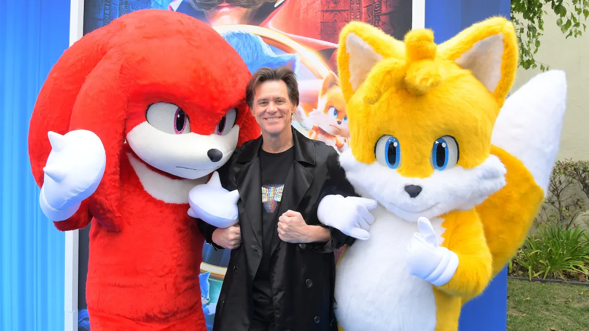 Jim Carrey Sonic the Hedgehog 2