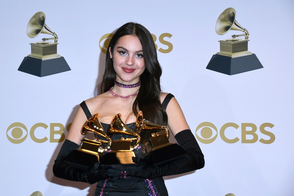 Olivia Rodrigo at the Grammys