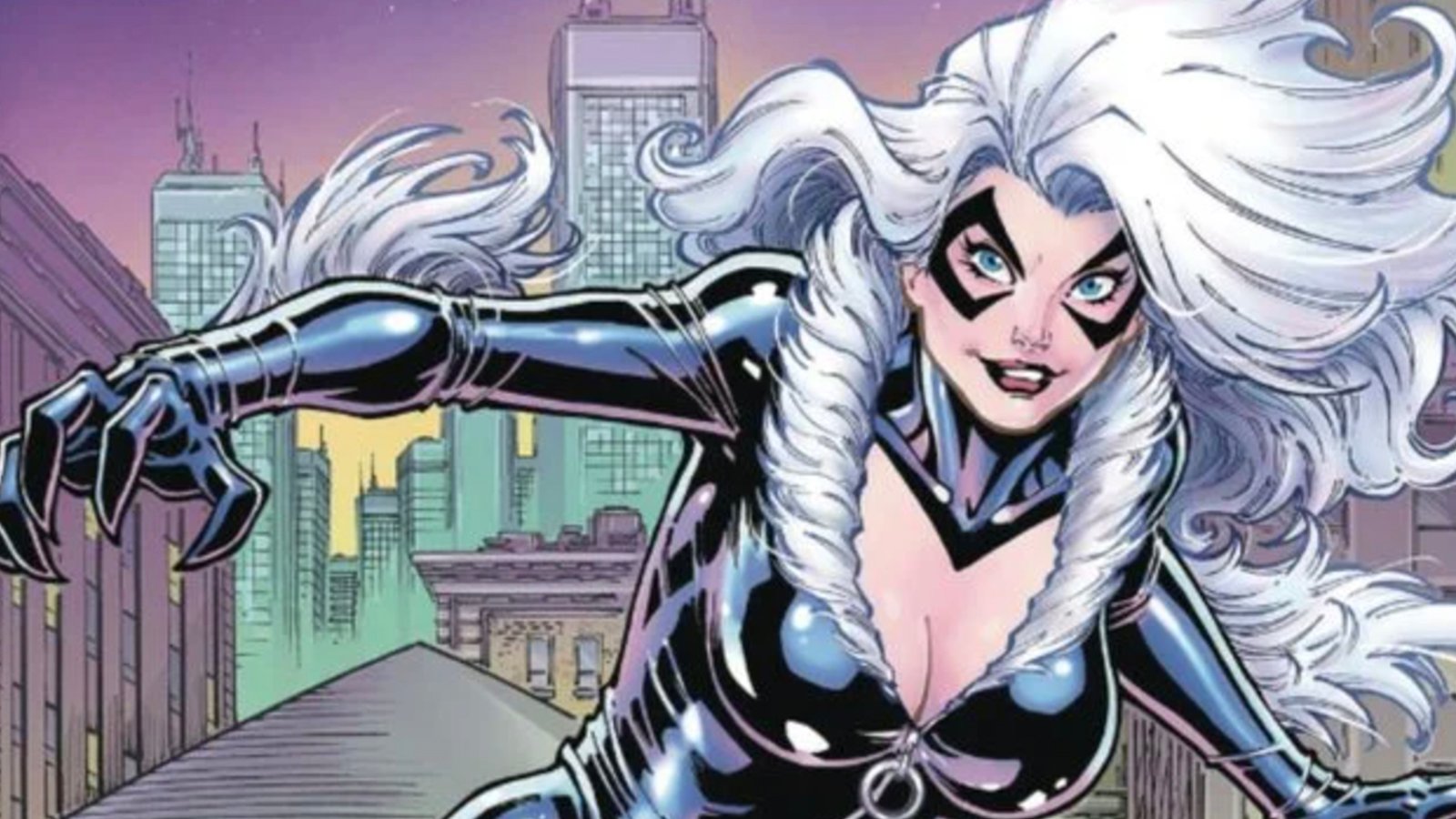 White hero. Фелиция Уэйн. Фелиция человек паук 2022. Человек-паук Black Cat Annual комикс. Black Cat Marvel 1979.