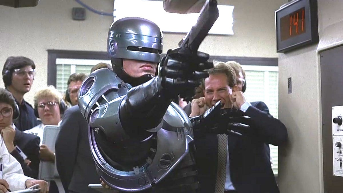 Robocop at the firing range