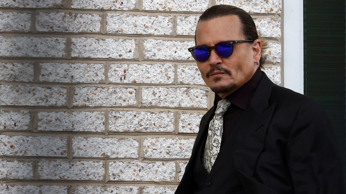 Johnny Depp defamation trial arrival April 19