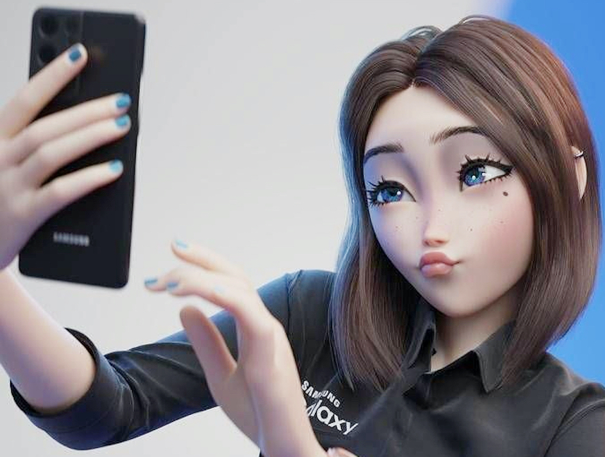 Samsung assistant girl Sam