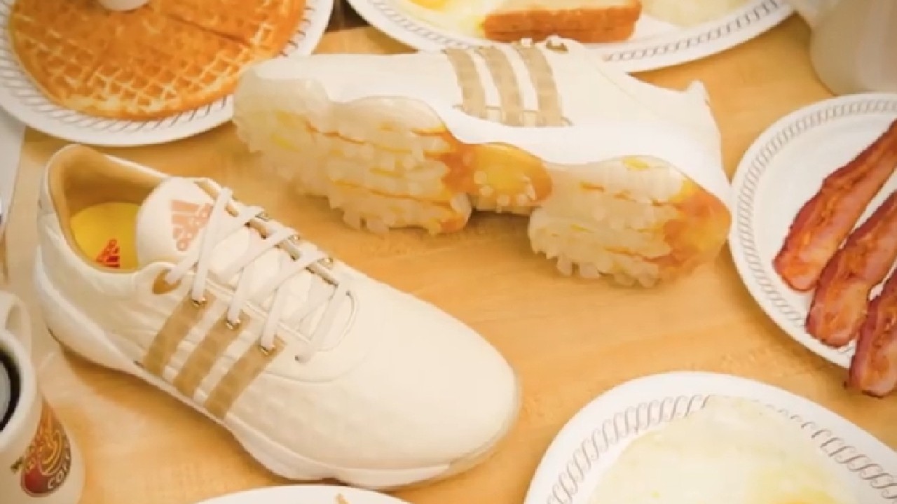 Yum! Waffle House Making Their Own Golf Shoes via Team-Up with Adidas
