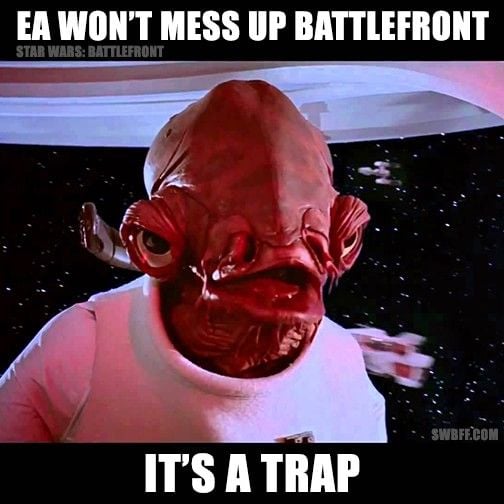 Best Star Wars Memes of All Time: 'It's a Trap' And More Funny GIFs -  Thrillist