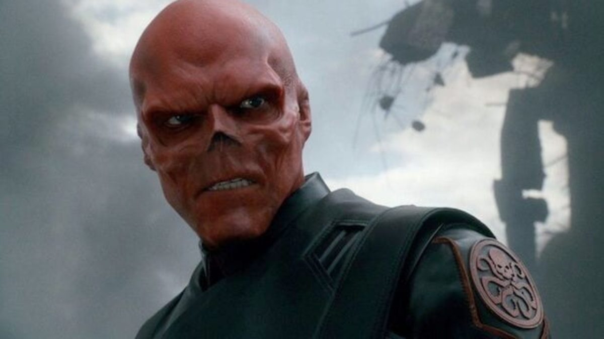 Hugo Weaving as Red Skull in Captain America: The First Avenger