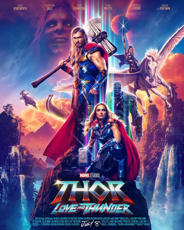 Thor: Love and Thunder' Releases New Character Posters