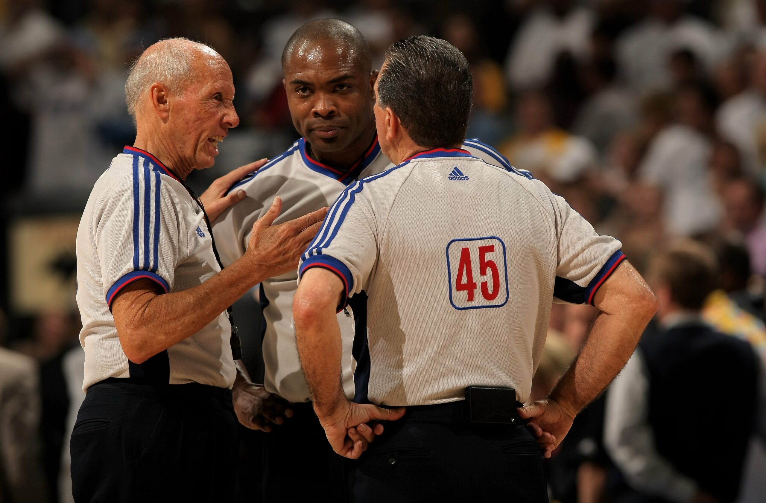 NBA refs usually stick around awhile.