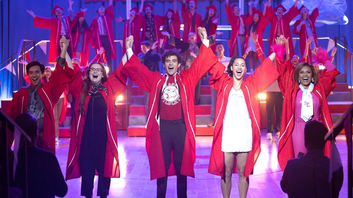 The cast of High School Musical The Musical The Series