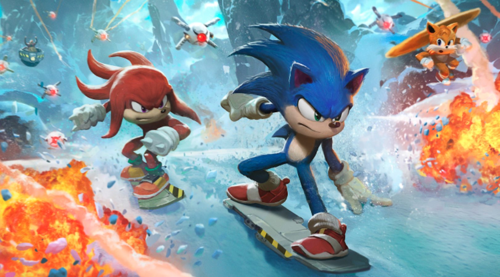 New promo art we created for Sonic - Sonic The Hedgehog