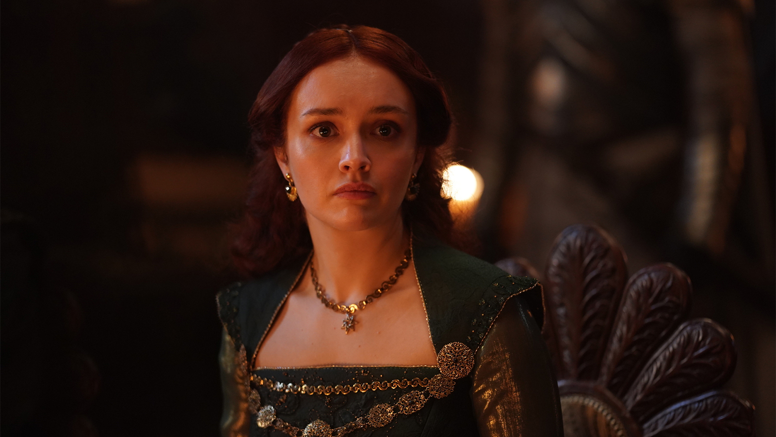 Olivia Cooke as Alicent Hightower in HBO's 'House of the Dragon'