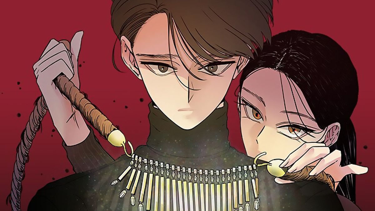 The cover from the Korean Manhwa Trapped Haemuri 