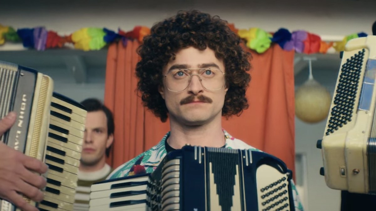Daniel Radcliffe in character as Weird Al