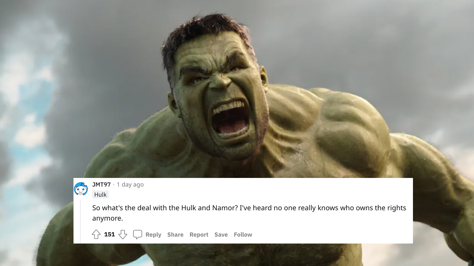 Former Marvel Studios Lawyer Shares Suss Comment About Hulk Rights