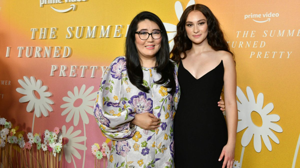 Jenny Han and Lola Tung