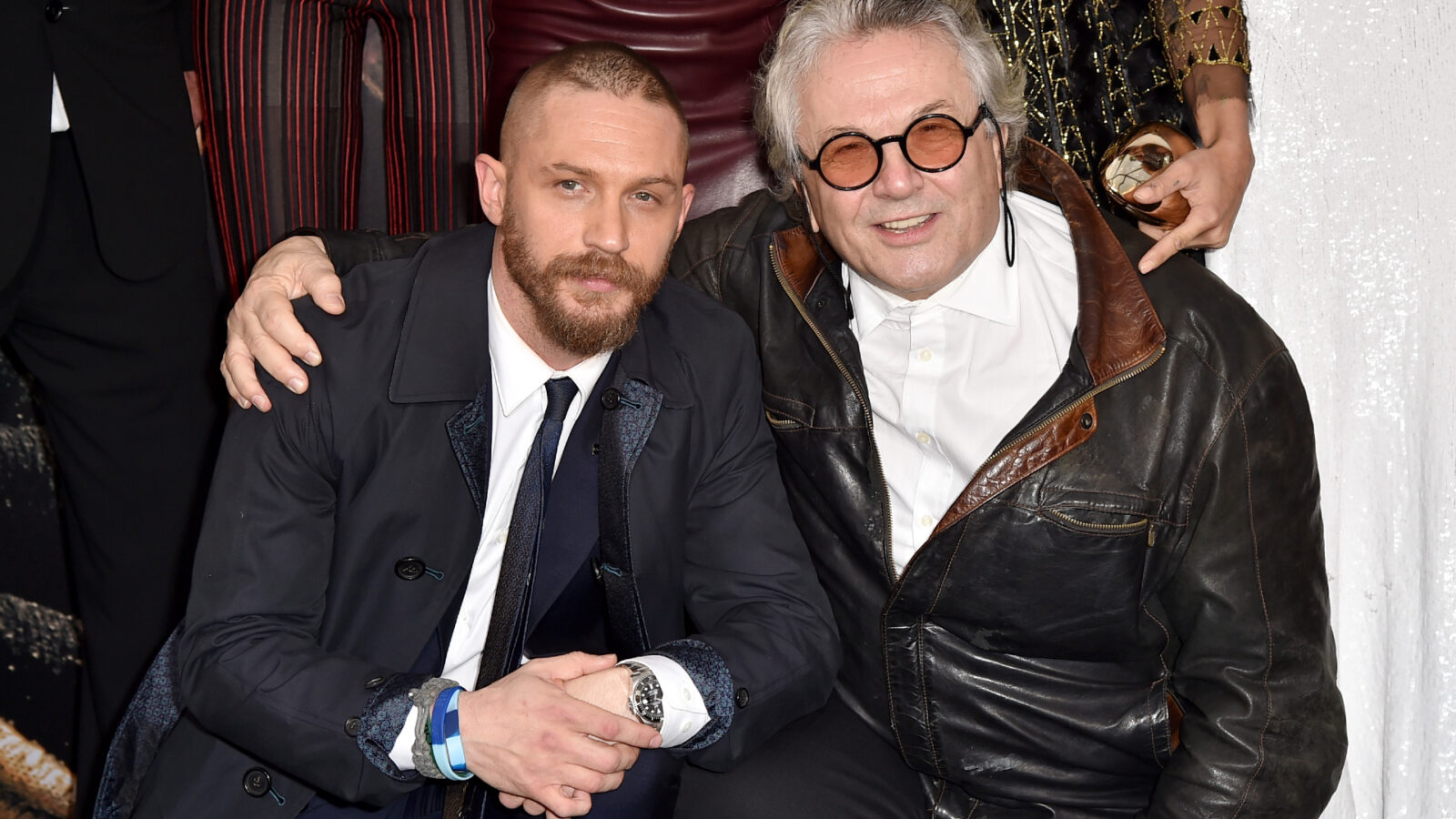Tom Hardy and George Miller