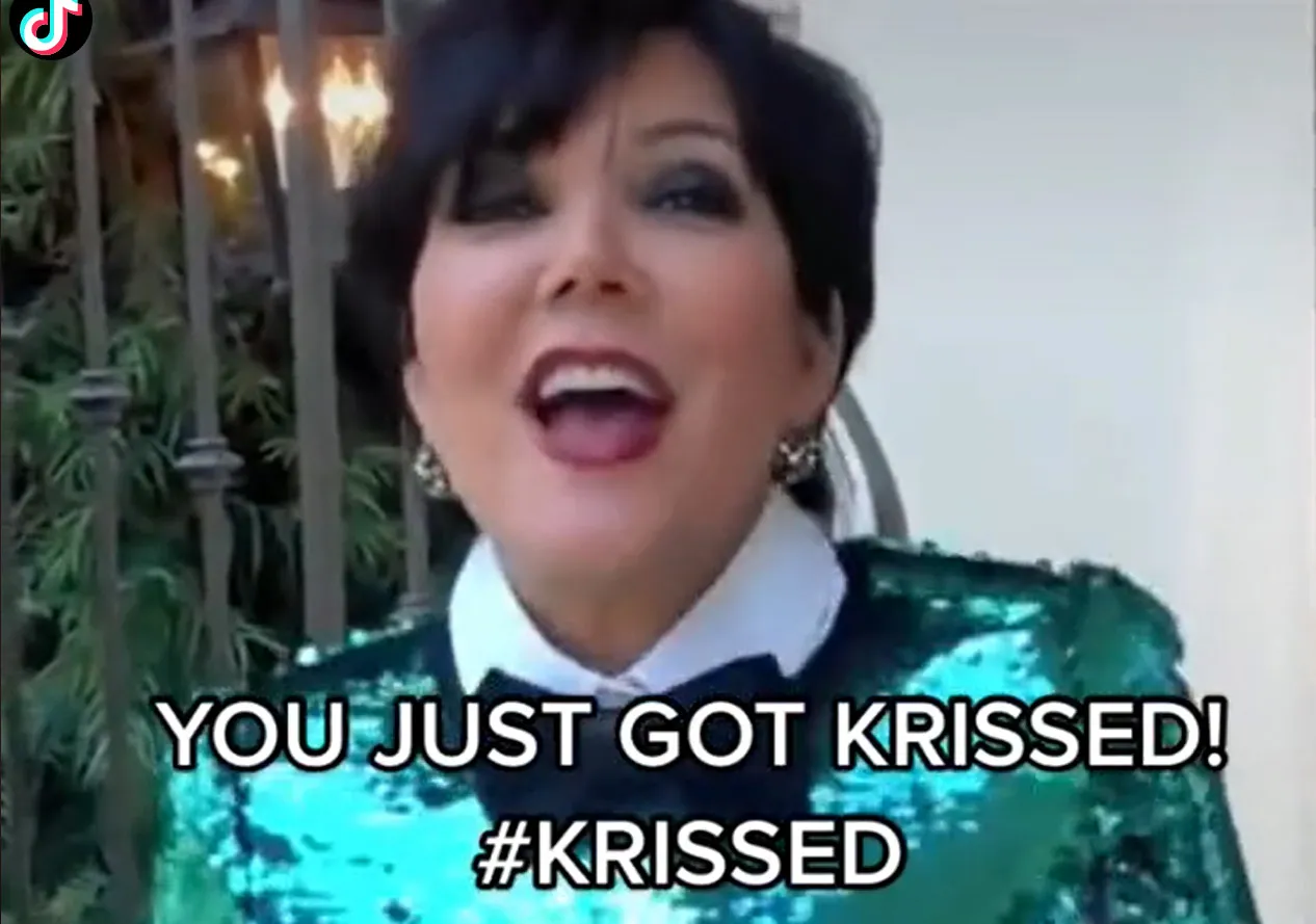 What Is The Krissed Meme On TIKTOK Kris Jenner S Viral Meme Explained   Krissed TikTok 