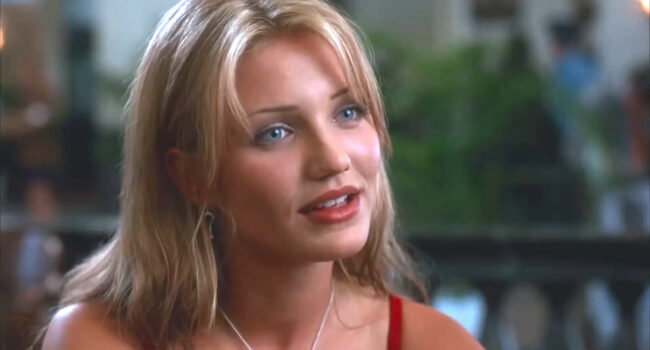 What did Cameron Diaz say about peeing in her pool?