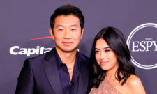 Simu Liu and his date, Jade Bender, arrive at the ESPY Awards